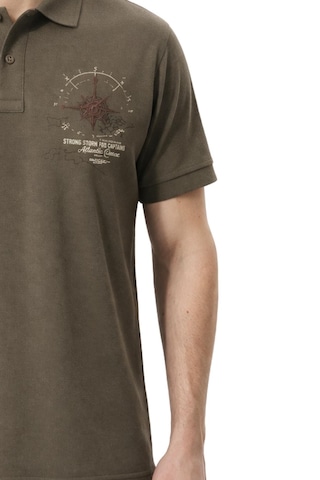 Arma Ar-ma Erkek Polo Yaka Tişört Resim Baskili Örme Kumaş Regular Fit %100 Pamuk 30/1 Çift Toplama Penye Pike Y31374358902 Haki-h4