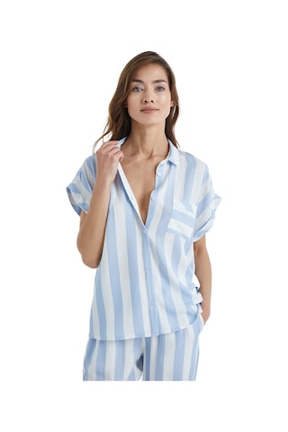 Kadın Pijama Üstü 51352 - Mavi Mavi