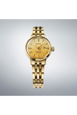Seiko Presage Sre018j1 Cocktail Time Otomatik Kadın Kol Saati Altın