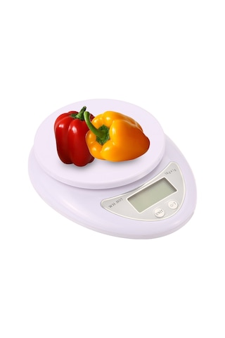 Geeksen Mutfak İçin Mini Dijital Terazi - 5kg/1g Hassasiyetli, Hızlı Birim Dönüştürme, Abs Malzeme, Küçük Boyut Çok Renkli