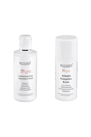 Dermoskin Be Bright Arbutin Kompleks Krem 33 Ml + Dermoskin Be B
