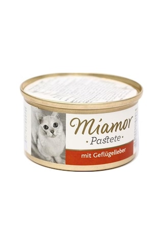 Miamor Pastete Ciğerli Konserve Yetişkin Kedi Maması 85 G