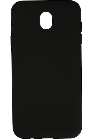 Newface Samsung Galaxy Uyumlu J7 Pro / J730 Kılıf Nano İçi Kadife Silikon Semeglbl - 32 - Siyah Sıyah