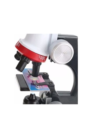 Uygunayakala Nikula Eğitici Mikroskop Kiti Zoom Led Işıklı 100x 400x 1200x St1200x