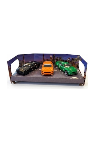 Wp6433 1/64 Dodge Challenger,ford Mustang-ekn