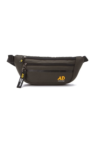 Unisex Çapraz Askılı Telefon Bölmeli Bel Ve Omuz Çantası Haki