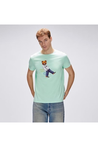 Bad Bear Nash Erkek Yeşil Tişört