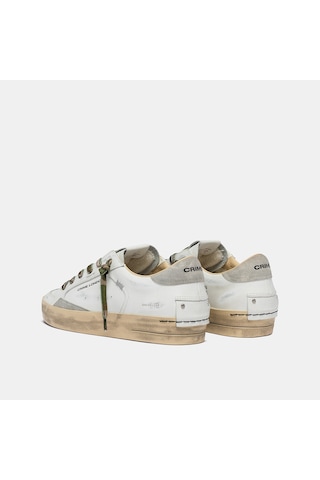 Sneaker Erkek 19108pp8.10 Crime London Sk8 Deluxe 10/c08k White Beyaz