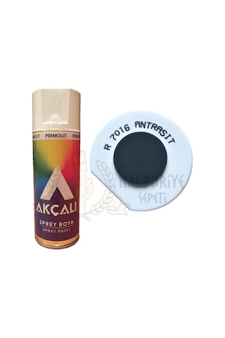 Akçalı Antrasit Gri Sprey Boya 400 ML - Ral7016