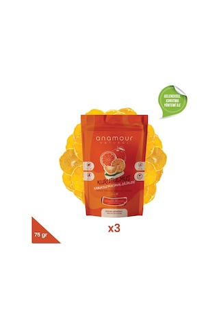 Anamour Natural Kabuksuz Portakal Kurusu 25 G