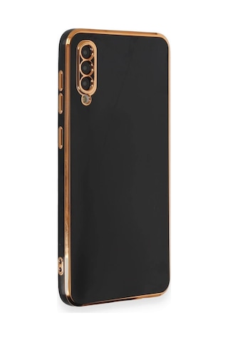 Newface - 815 - Samsung Galaxy A50 Kılıf Volet Silikon - Matxzngz - - Siyah