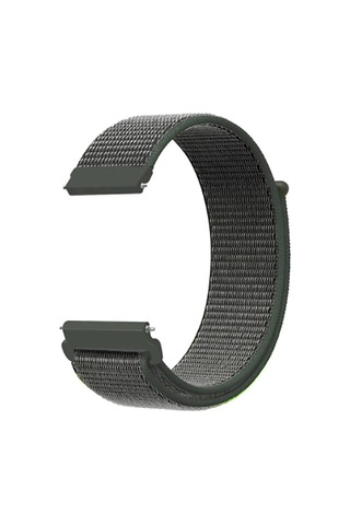 Samsung Gear Sport Sm-R600 Uyumlu Spor Kumaş Desenli Kordon 20Mm