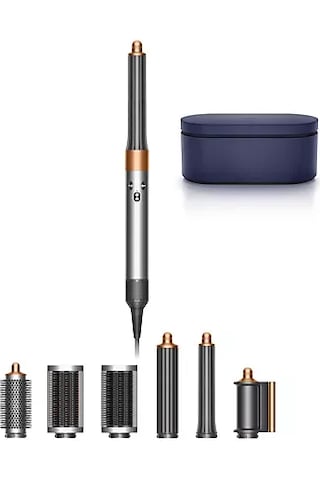 Dyson Airwrap Complete Long Prusya Mavisi Ve Parlak Bakır Saç Şek