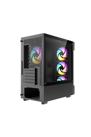 Fazeon F1 Black i5-14400F RTX5060 16 GB 480 GB NVMe SSD RTX5060 W11H Masaüstü Oyuncu Bilgisayarı