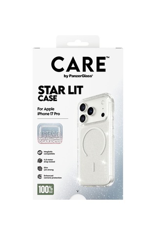 Care By Panzerglass Flagship Apple Uyumlu iPhone 17 Pro Urban Explorer Star Lit Beyaz Magsafe Kılıf