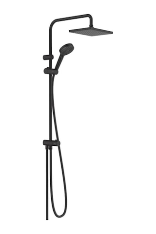 Hansgrohe Vernis Shape Duş Kolonu 230 1jet Reno, Ecosmart Satin Siyah Siyah