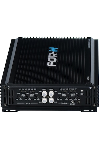 For-X 4 Kanal 4X120W Bass Kontrollü Oto Amfi Xae-804