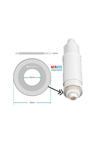 Geberit Gömme Rezervuar Iç Takım Boşaltma Contasi Diğer