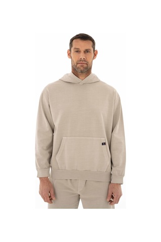 AR-MA Arma Erkek Oversize 2 İplik Kanguru Cepli Kapşonlu Sweatshirt 001