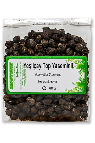 BioStore Top Yaseminli Yeşil Çay 60 G