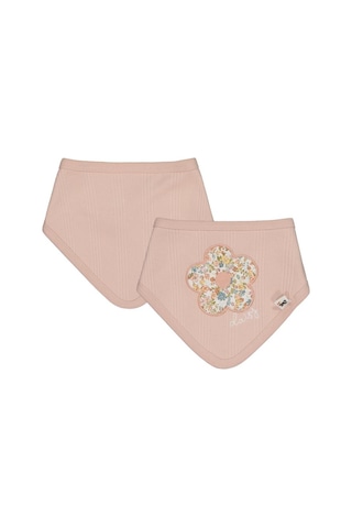 Civil Baby Çizgi Raporlu Mama Önlüğü - Pudra Standart Pudra