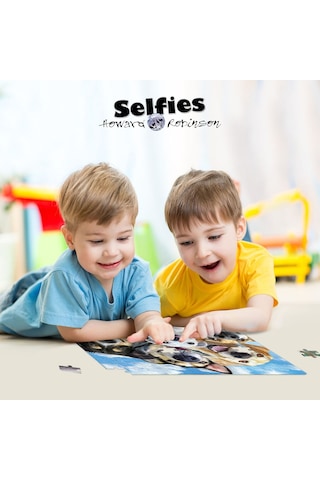 Prime 3d - Gülen Köpek Selfie 150 Parça Puzzle 20898
