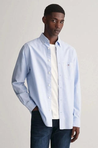 Gant Erkek Mavi Regular Fit Gömlek Mavi