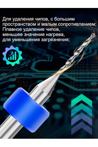 Xcan Basılı Devre Kartları İçin Mini Matkap Uçları Seti 0,6-1,5 Mm, 10 Adet. 286354178