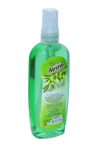 Nesrin 60 Derece Zeytin Çiçeği Kolonyası Sprey Pet Şişe 160 ML