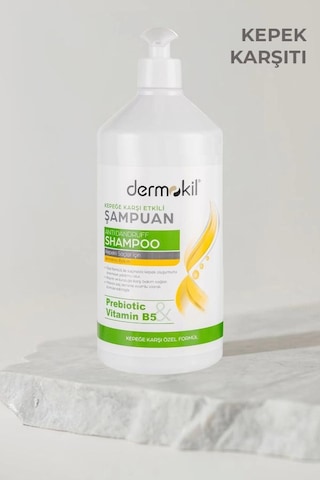 Dermokil Prebiyotik & Vitamin B5 Kepek Karşıtı Şampuan 1 L