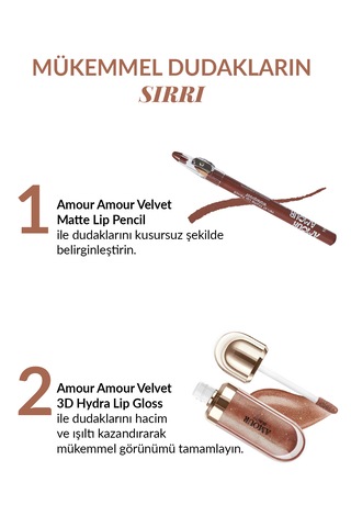Amour Amour 3d Hydra Nemlendirici Dudak Parlatıcısı Işıltılı & Hacim Veren Lip Gloss 42 Charming Copper