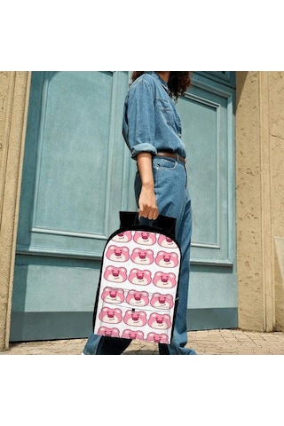 Trendooze Uygun Siyah Siyah Siyah Sırt Seyahat, Organizasyon Kawaii Karikatür, İş İnç İçin, Genç, Dizüstü Çoklu Çantası, Çalışması Bölmeleriyle, Bilgisayara Abd57 15.6 Fd Siyah