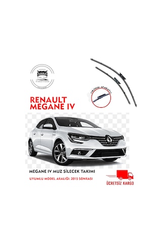Megane 4 2015 Sonrası Muz Silecek Seti