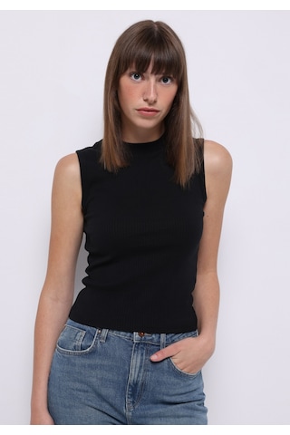 Colin's Colins Slim Fit Kadın Siyah Atlet Cl1070207 Q1.v2 Blk Siyah