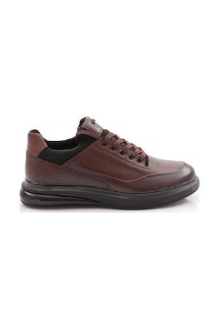 Dgn 20138 Erkek Bağcikli Sneaker Ayakkabi 20138-17-R146313 Kahverengi