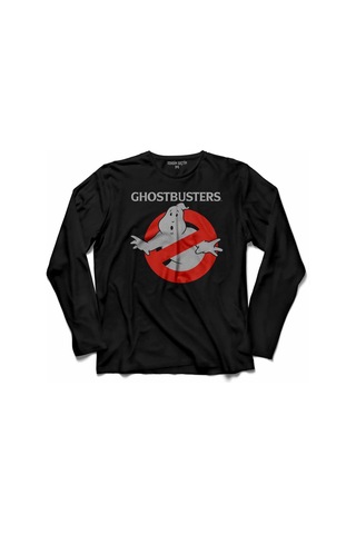 Ghostbusters Ghost Busters Uzun Kollu Tişört Baskılı Çocuk T-shirt 001
