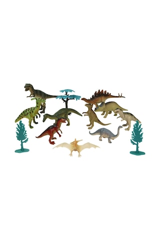 23cm Kovada 13parça Dinozor Seti