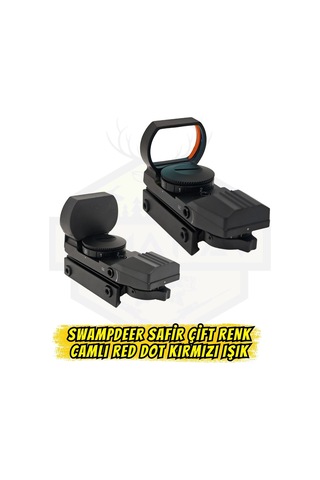 Swampdeer Safir Çift Renk Camlı Red Dot - 4 Farklı Nişangahlı Pr Çok Renkli