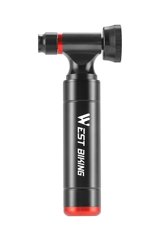 Yunboo Bisiklet Co2 Şişirme Pompası - Taşınabilir, Basınç Göstergeli, Hızlı Lastik Şişirme Aparatı