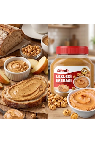 Katkısız Doğal Leblebi Kreması 650 Gr Geleneksel Ve Besleyici Ezme