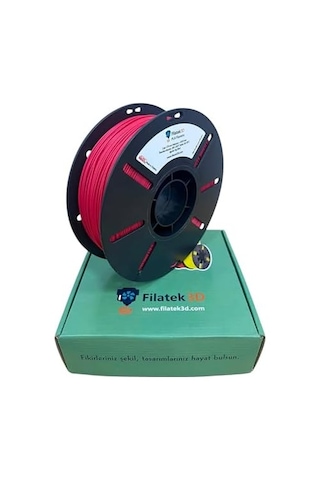 Kırmızı Tough Pla+ Filament, 1 Kg, Ams Uyumludur, 1.75 Mm
