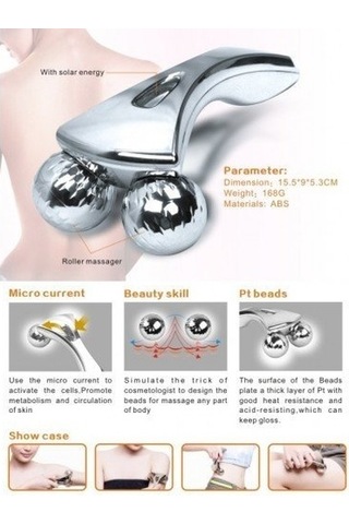 Medikaltec 3d Massager Bilyalı Sıkılaştırılı Masaj Aleti