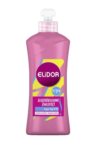 Elidor 7/24 Elektriklenme Önleyici ve Şekillendirici Saç Bakım Kremi 300 ML