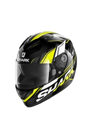 Shark Ridill 1.2 Phaz Kapalı Motosiklet Kaskı Sarı - Siyah
