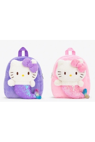 Peluş Hello Kitty Denizkızı Sırt Çantası Alk3003 Renkli