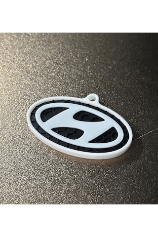 Markanıza Özel Petek Desenli Hyundaı Logolu 3d Anahtarlık