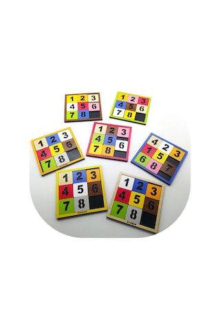 Vavsan Karıştır Kaydır Sırala Yapboz Puzzle Eğitici Oyuncak