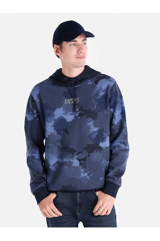 Colin's Colins Regular Fit Baskılı Lacivert Erkek Sweatshirt Cl1064612 Lacivert