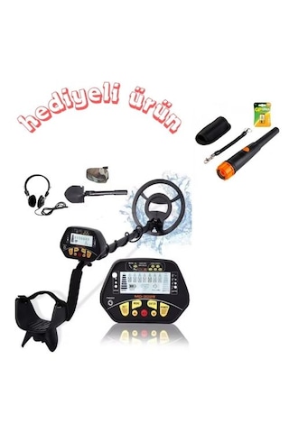 Md 3028 Pro Altın Metal Dedektörü - Md 720 Pointer Hediye
