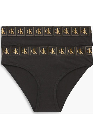 Calvin Klein 2pk Bıkını Kadın Siyah Bkini Külot Set